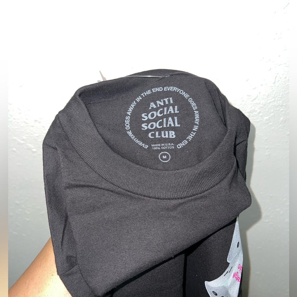 New with Tags Anti Social Social Club Best of Luck - Picture 3 of 3